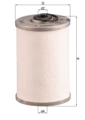 Obrázok Palivový filter MAHLE  KX43
