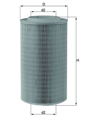 Obrázok Vzduchový filter MAHLE  LX2059