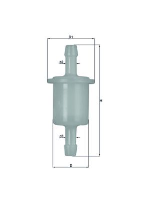 Obrázok Palivový filter MAHLE  KL26OF