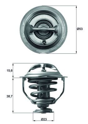 Obrázok Termostat chladenia MAHLE BEHR TX11795D