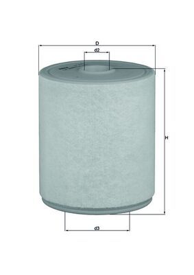 Obrázok Vzduchový filter MAHLE  LX20494