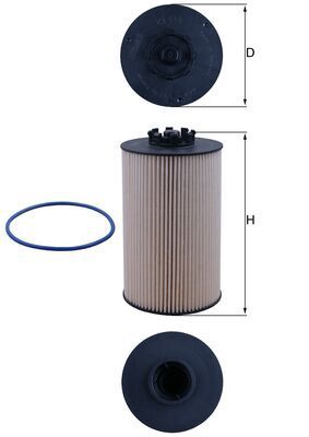 Obrázok Palivový filter MAHLE  KX658D