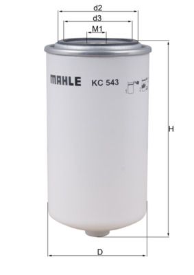 Obrázok Palivový filter MAHLE  KC543