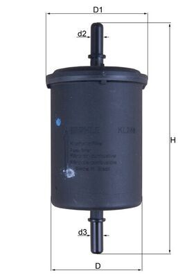 Obrázok Palivový filter MAHLE  KL248