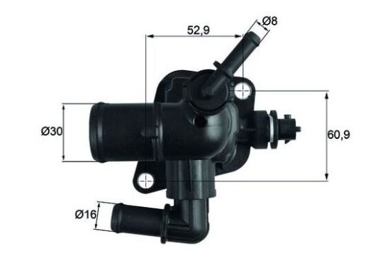 Obrázok Termostat chladenia MAHLE BEHR TI25188D