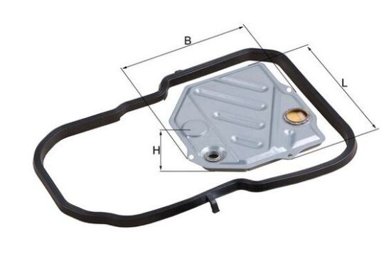Obrázok Hydraulický filter automatickej prevodovky MAHLE  HX46D2