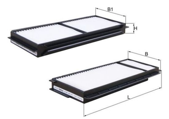 Obrázok Filter vnútorného priestoru MAHLE  LA182
