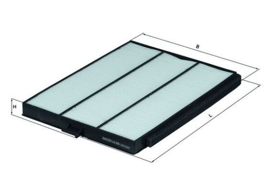 Obrázok Filter vnútorného priestoru MAHLE  LA265