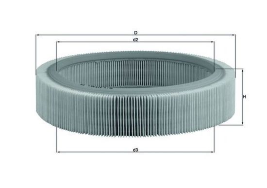 Obrázok Vzduchový filter MAHLE  LX317