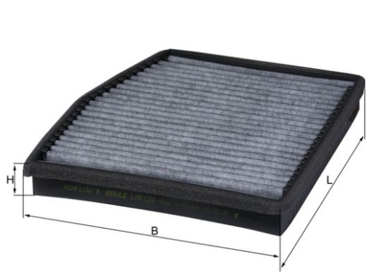 Obrázok Filter vnútorného priestoru MAHLE  LAK124