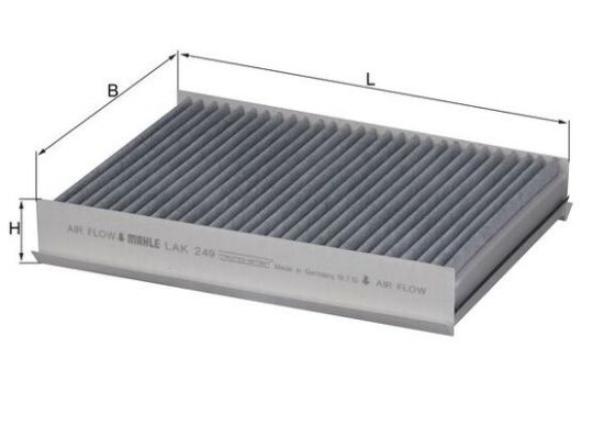 Obrázok Filter vnútorného priestoru MAHLE  LAK249