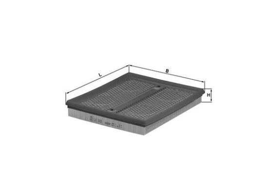 Obrázok Vzduchový filter MAHLE  LX103
