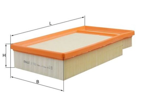 Obrázok Vzduchový filter MAHLE  LX1820