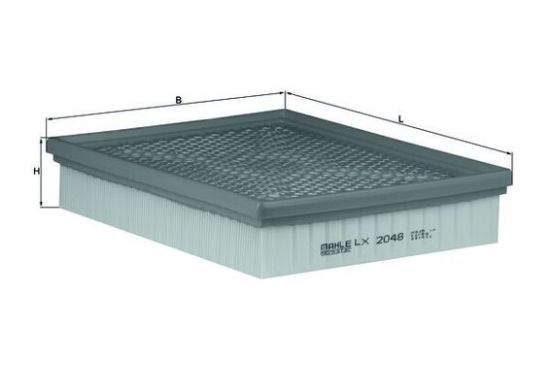 Obrázok Vzduchový filter MAHLE  LX2048