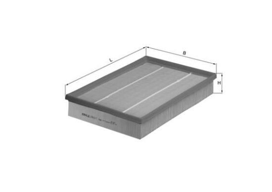 Obrázok Vzduchový filter MAHLE  LX4601