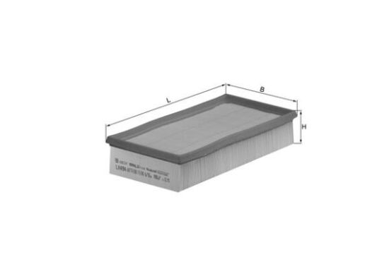 Obrázok Vzduchový filter MAHLE  LX494