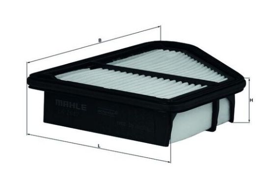 Obrázok Vzduchový filter MAHLE  LX2647