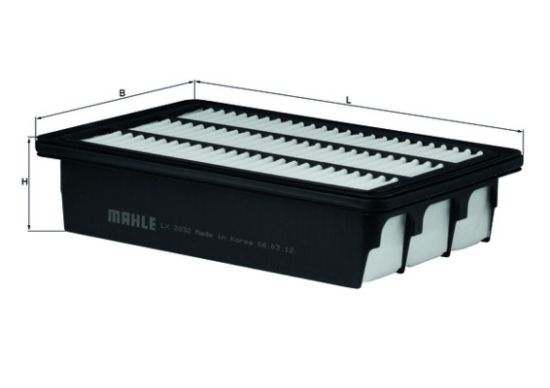 Obrázok Vzduchový filter MAHLE  LX2832