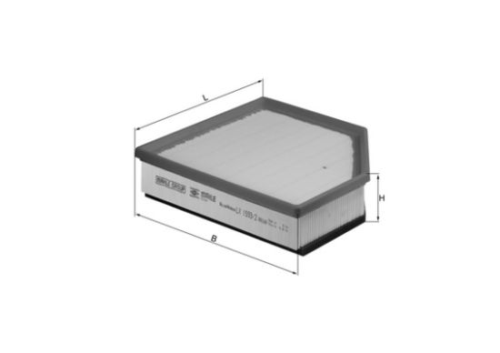 Obrázok Vzduchový filter MAHLE  LX15932
