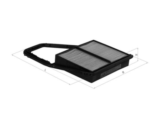 Obrázok Vzduchový filter MAHLE  LX1689