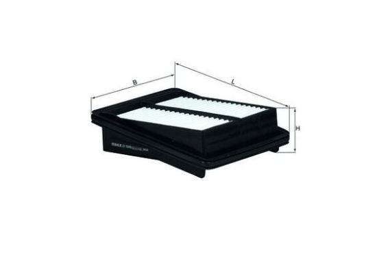 Obrázok Vzduchový filter MAHLE  LX897