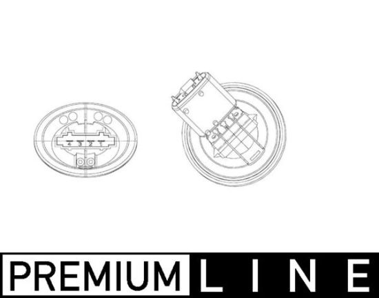 Obrázok Odpor vnútorného ventilátora MAHLE BEHR *** PREMIUM LINE *** ABR39000P