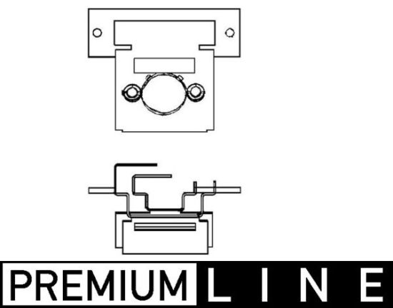 Obrázok Odpor vnútorného ventilátora MAHLE BEHR *** PREMIUM LINE *** ABR81000P