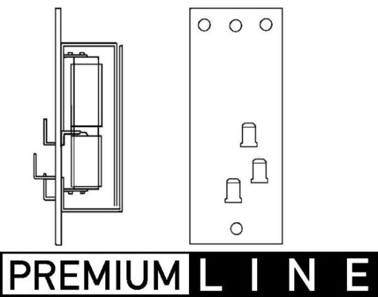 Obrázok Odpor vnútorného ventilátora MAHLE BEHR *** PREMIUM LINE *** ABR83000P