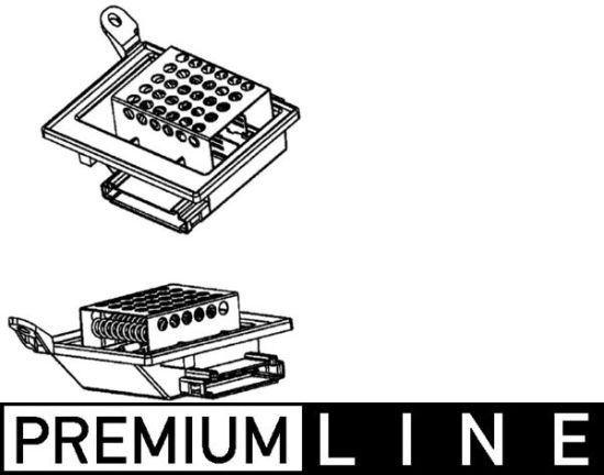 Obrázok Odpor vnútorného ventilátora MAHLE BEHR *** PREMIUM LINE *** ABR86000P