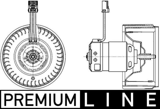Obrázok Vnútorný ventilátor MAHLE BEHR *** PREMIUM LINE *** AB71000P