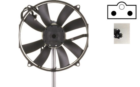 Obrázok Ventilátor kondenzátora klimatizácie MAHLE BEHR ACF5000S