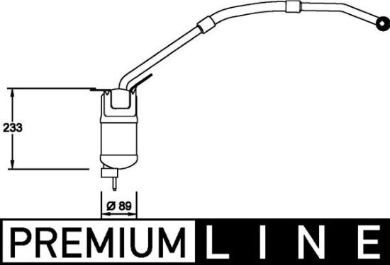 Obrázok vysúżač klimatizácie MAHLE BEHR *** PREMIUM LINE *** AD273000P