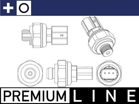Obrázok Tlakový spínač klimatizácie MAHLE BEHR *** PREMIUM LINE *** ASE10000P