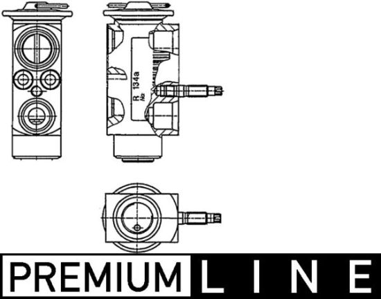 Obrázok Expanzný ventil klimatizácie MAHLE BEHR *** PREMIUM LINE *** AVE60000P