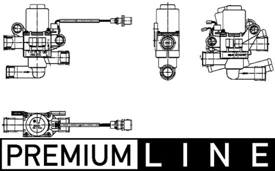 Obrázok Magnetický ventil, klaňimatizácia MAHLE BEHR *** PREMIUM LINE *** AVS1000P