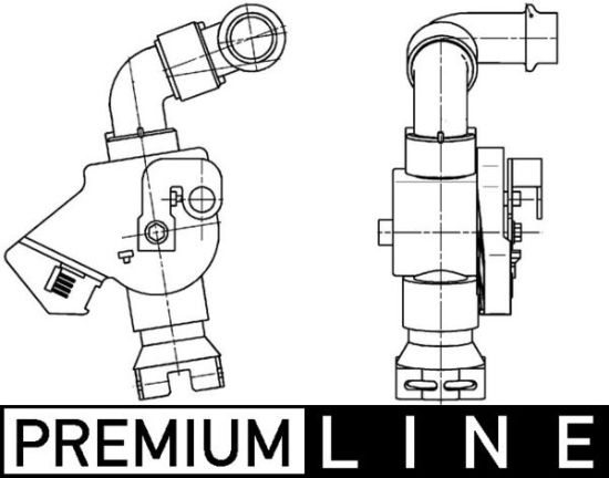 Obrázok Magnetický ventil, klaňimatizácia MAHLE BEHR *** PREMIUM LINE *** AVS3000P
