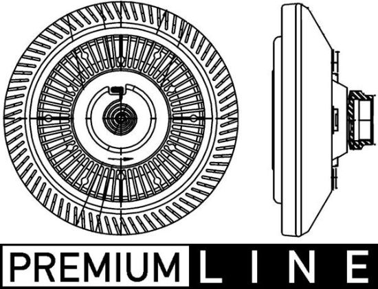 Obrázok Spojka ventilátora chladenia MAHLE BEHR *** PREMIUM LINE *** CFC212000P