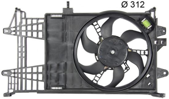 Obrázok Ventilátor chladenia motora MAHLE BEHR *** PREMIUM LINE *** CFF155000P