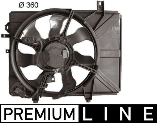 Obrázok Ventilátor chladenia motora MAHLE BEHR *** PREMIUM LINE *** CFF225000P