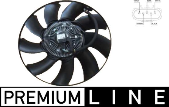 Obrázok Ventilátor chladenia motora MAHLE BEHR *** PREMIUM LINE *** CFF475000P