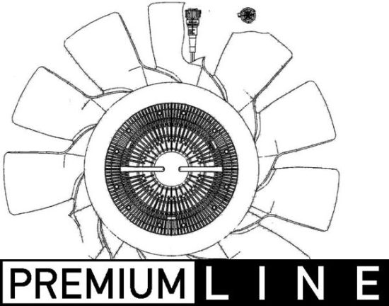 Obrázok Ventilátor chladenia motora MAHLE BEHR *** PREMIUM LINE *** CFF495000P