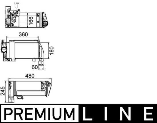 Obrázok Chladič oleja, Retarder MAHLE BEHR *** PREMIUM LINE *** CLC143000P
