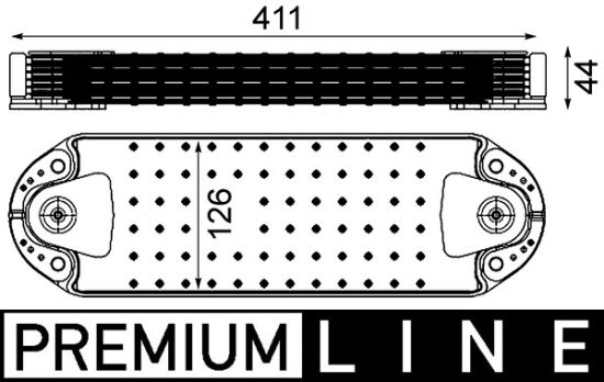 Obrázok Chladič motorového oleja MAHLE BEHR *** PREMIUM LINE *** CLC211000P