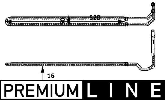 Obrázok Chladič oleja riadenia MAHLE BEHR *** PREMIUM LINE *** CLC53000P