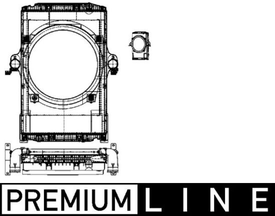 Obrázok Chladiaca jednotka MAHLE BEHR *** PREMIUM LINE *** CM1000P