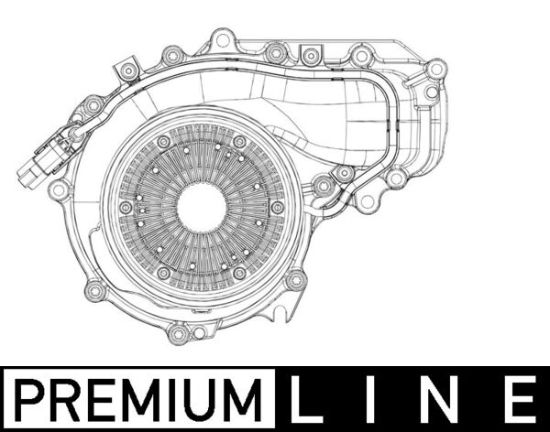 Obrázok Vodné čerpadlo, chladenie motora MAHLE BEHR *** PREMIUM LINE *** CP548000P