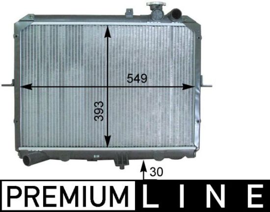 Obrázok Chladič motora MAHLE BEHR *** PREMIUM LINE *** CR1332000P