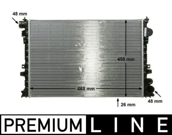 Obrázok Chladič motora MAHLE BEHR *** PREMIUM LINE *** CR206000P