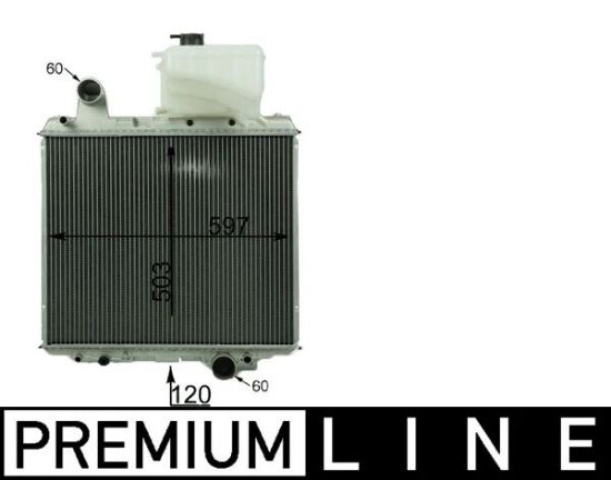 Obrázok Chladič motora MAHLE BEHR *** PREMIUM LINE *** CR2083000P