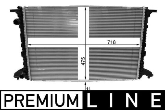 Obrázok Chladič motora MAHLE BEHR *** PREMIUM LINE *** CR2177000P
